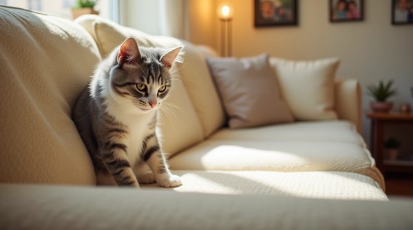 Protéger votre canapé des griffes de votre chat facilement